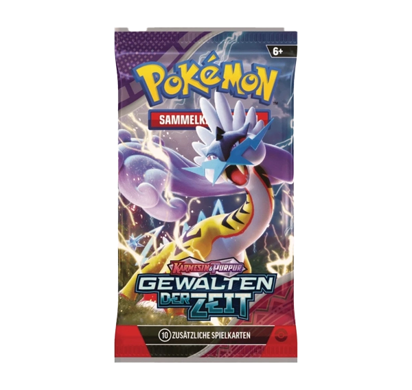 Pokémon Karmesin & Purpur – Gewalten der Zeit Booster – DE