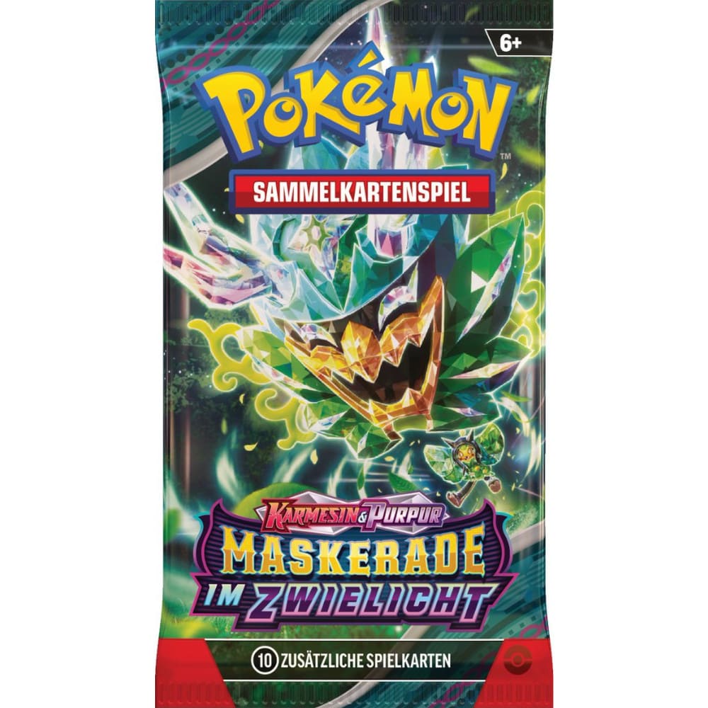 Pokémon Karmesin & Purpur – Maskerade im Zwielicht Booster – DE