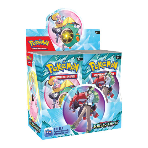 Pokémon Karmesin & Purpur – Reisegefährten Booster-Display (36 Booster) – DE