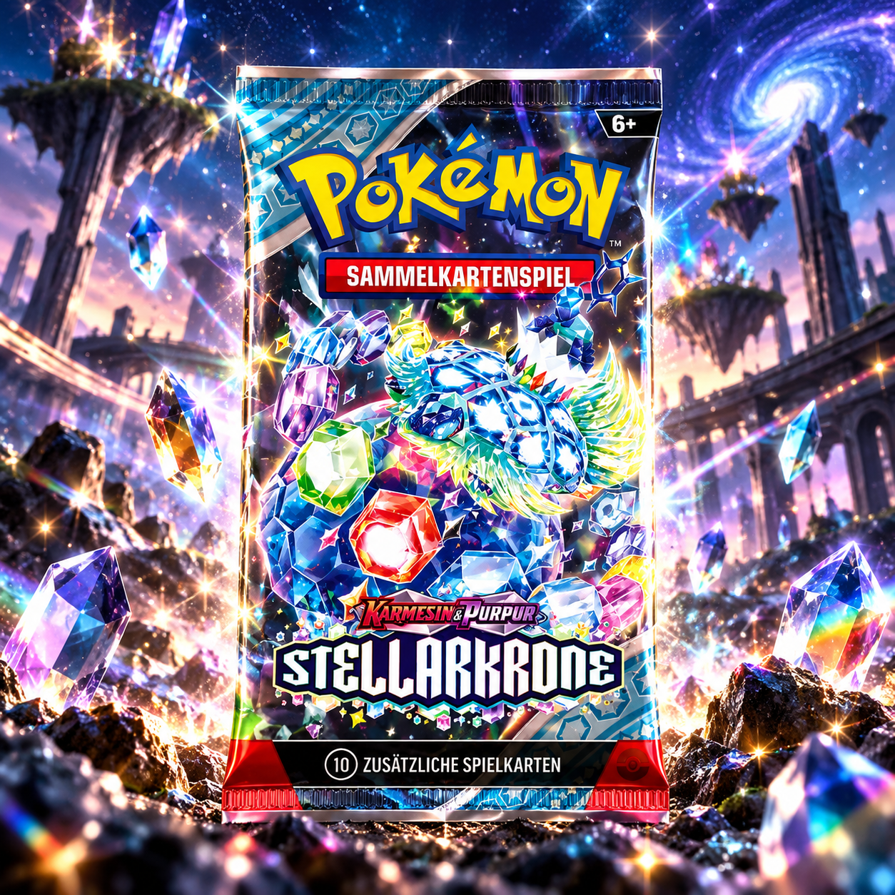 Pokémon Karmesin & Purpur – Stellarkrone Booster – DE