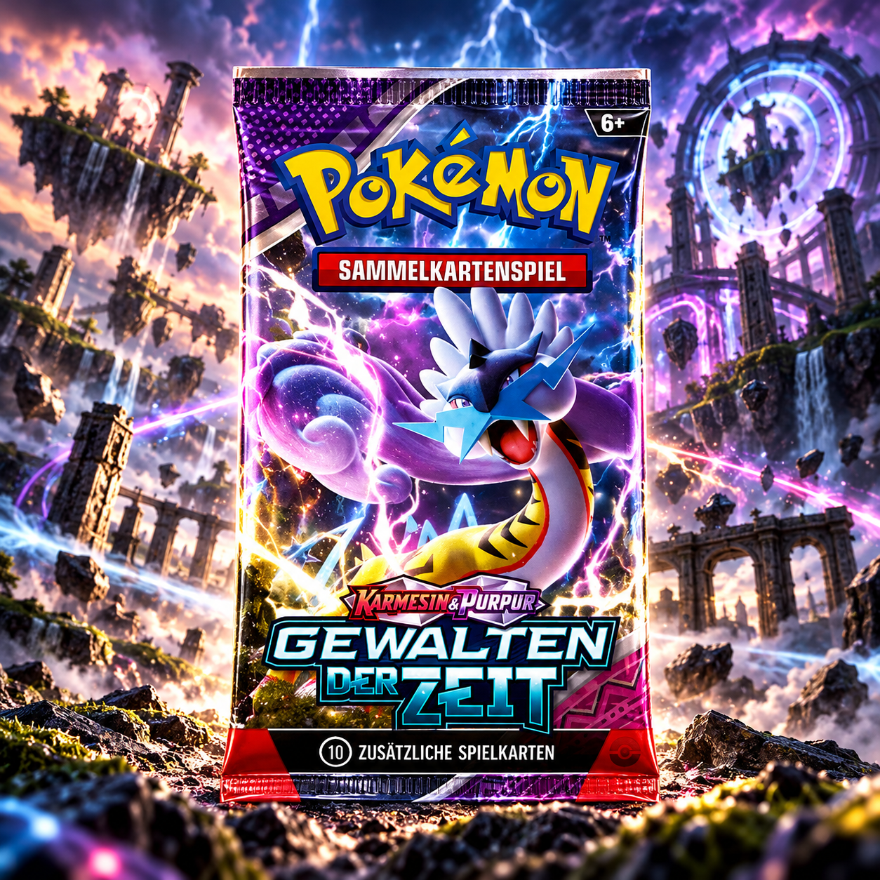 Pokémon Karmesin & Purpur – Gewalten der Zeit Booster – DE