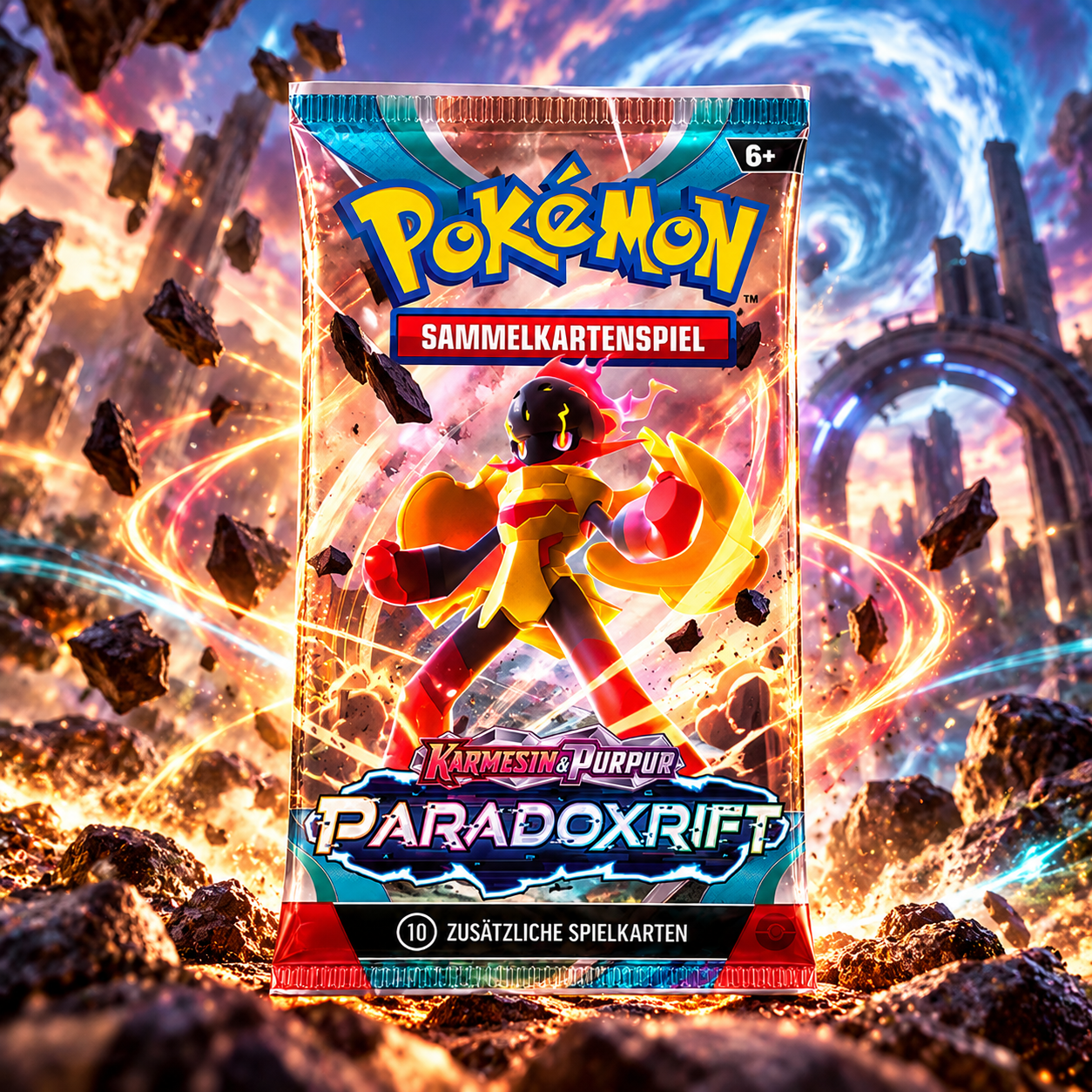 Pokémon Karmesin & Purpur – Paradoxrift Booster – DE