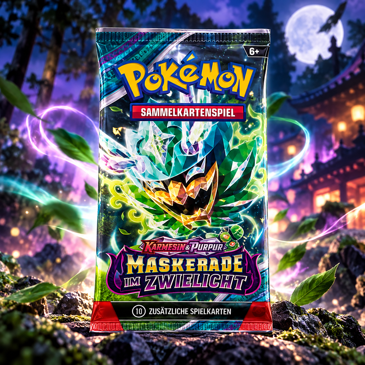 Pokémon Karmesin & Purpur – Maskerade im Zwielicht Booster – DE